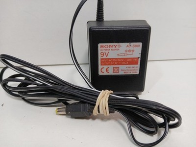 Sony AC-S901 9V 100mA 4W 50Hz Netzteil Original Schwarz Getestet 