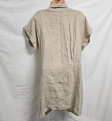 chinese dress ladies Italian Linen Maxi Dress main image 1
