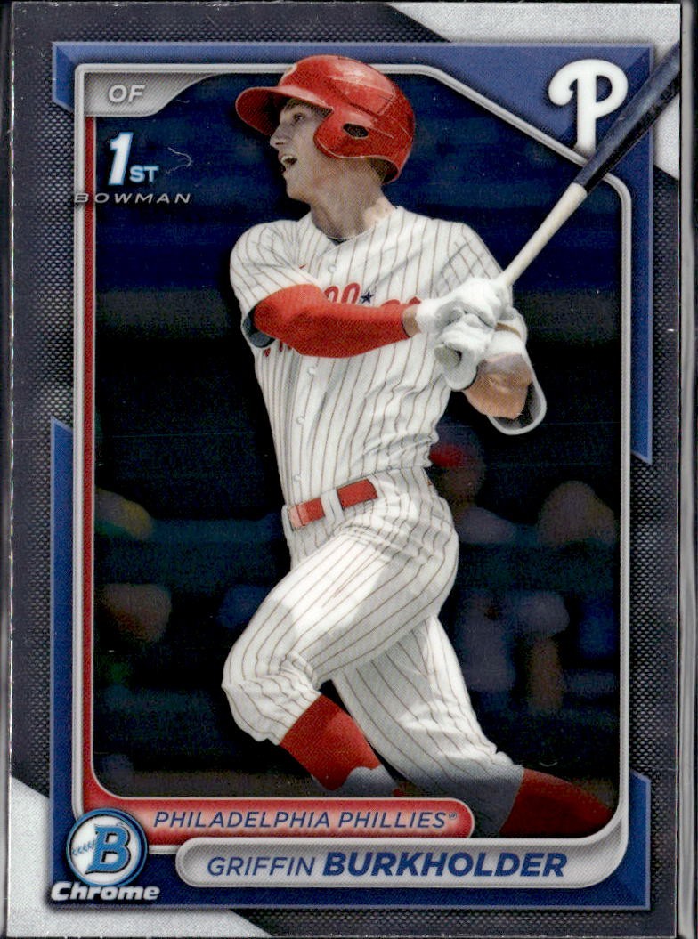 2024 Bowman Draft Griffin Burkholder #BDC-60 Chrome