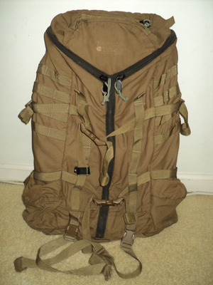 Mystery Ranch NICE Overload Tri-Zip MSOB Weapons Pack Coyote Brown