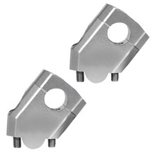 Lenkererhöhung Tourtecs 40mm silber Alu für Lenker mit Ø 28mm 1 1/8" gebraucht