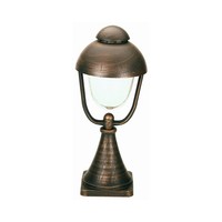 Sockelleuchte Landhaus Doppelkuppel 2 Typ Nr. 0515, HöHe 56Cm, IP44, E27 QA55, A