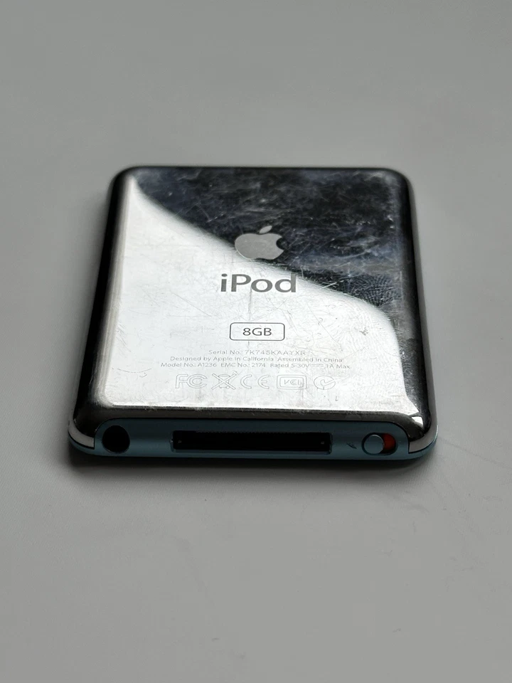 Apple iPod nano 3. Generation 8 GB (MB249) Blau Guter Zustand - Bild 4 von 4