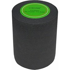 Knit Elastic 3 Inch Wide Black Heavy Stretch High Elasticity Knit Elas