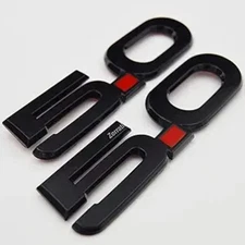 2015-2023 Gloss Black Door Fender Side 5.0 Emblem for Mustang GT F150