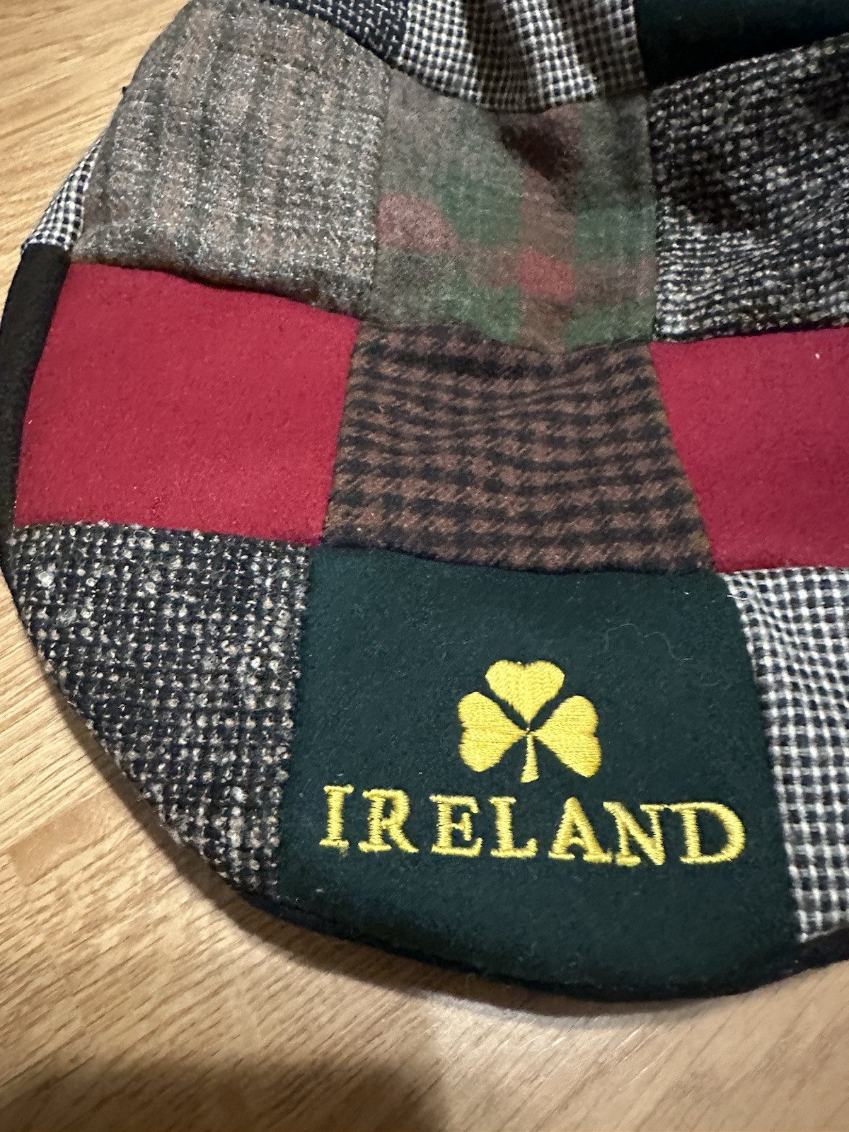 Ireland Patchwork Flat adjustable Cap - image 2