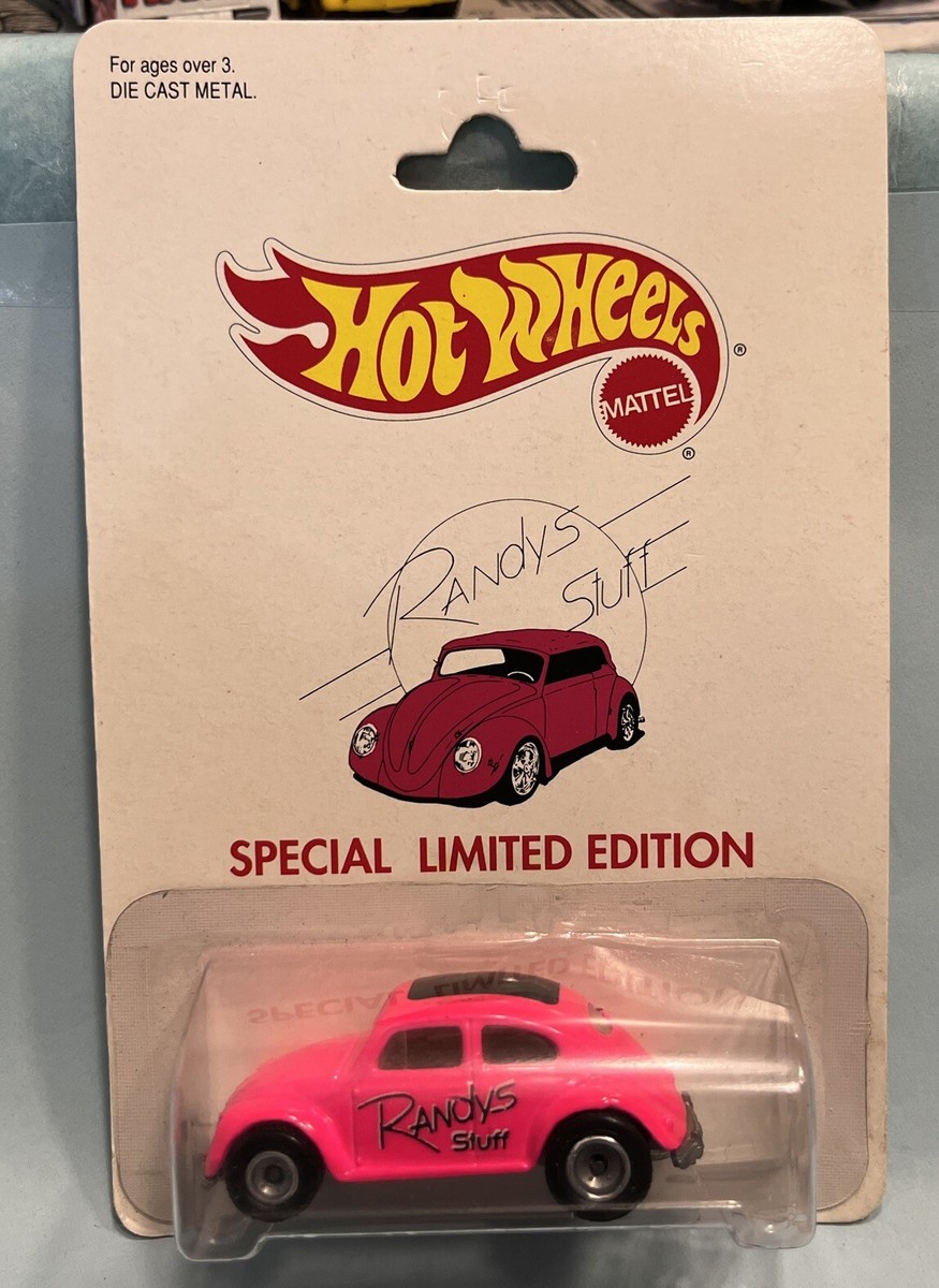 Hot Wheels VW BUG Randy's Stuff Pink And Purple Limited