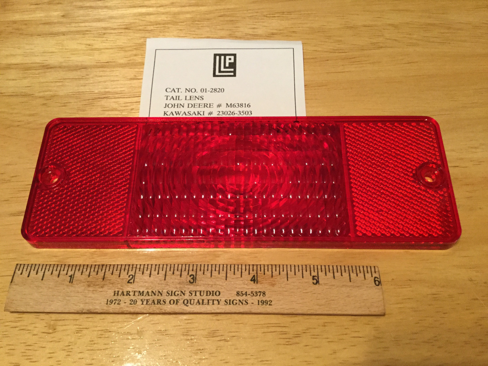 Snowmobile Taillight Lens Fits John Deere Spitfire Cyclone 340 440 OEM