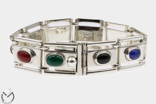 Bracciale in Argento 925 pietre naturali -405/VE- - Foto 4 di 4
