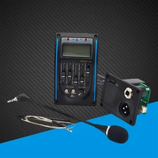 5 Band Guitar Equalizer Acoustic Preamp EQ Piezo Pickup Amplifier Tuner LCD Mi9B
