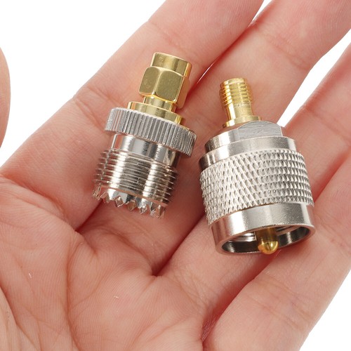8 pcs sma connectors Assorted Electronics RF Coaxial Adapter SMA To UHF Adapter - Zdjęcie 5 z 12