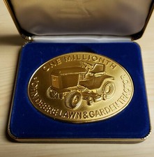 1984 GOLD John Deere Belt Buckle ONE MILLIONTH Lawn  Garden Tractor Limited