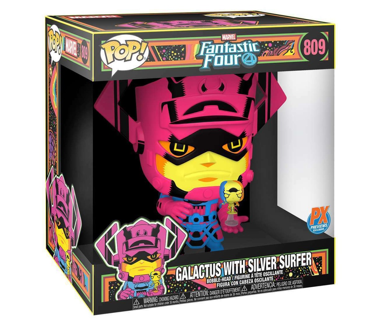 POP! Marvel Fantastic Four Galactus with Silver Surfer