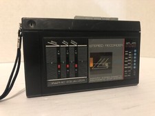 Vintage Lenoxx Sound Model No. 868 Stereo Recorder Am/Fm Stereo Cassette