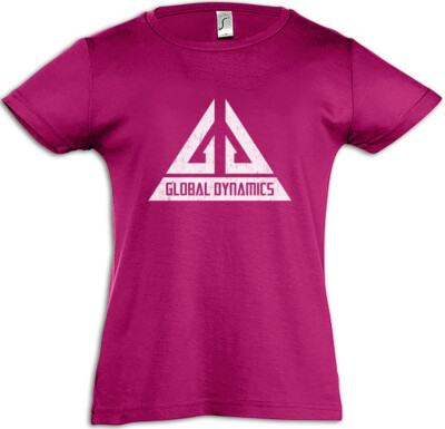 GLOBAL DYNAMICS GD LOGO Kids Girls T-Shirt Jack Carter TV Serie Eureka Kids Boys