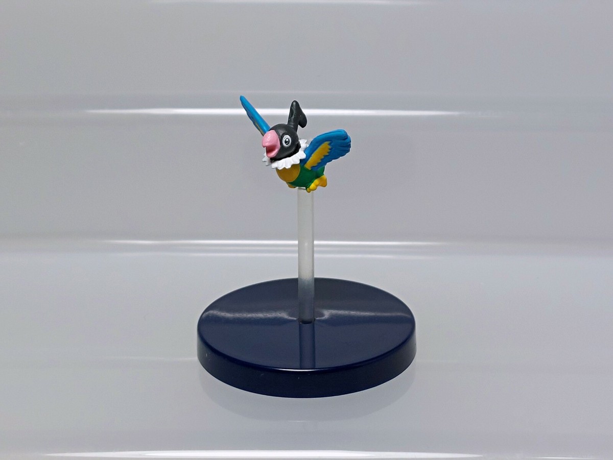Chatot Pokemon Zukan 1/40 Scale Figure Tomy 2008 Gashapon Toy
