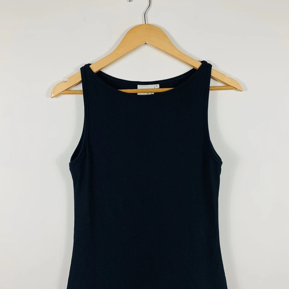 Vestido para mujer Elle By Legall talla 4 negro sin mangas 2320 Foto 2 de 4