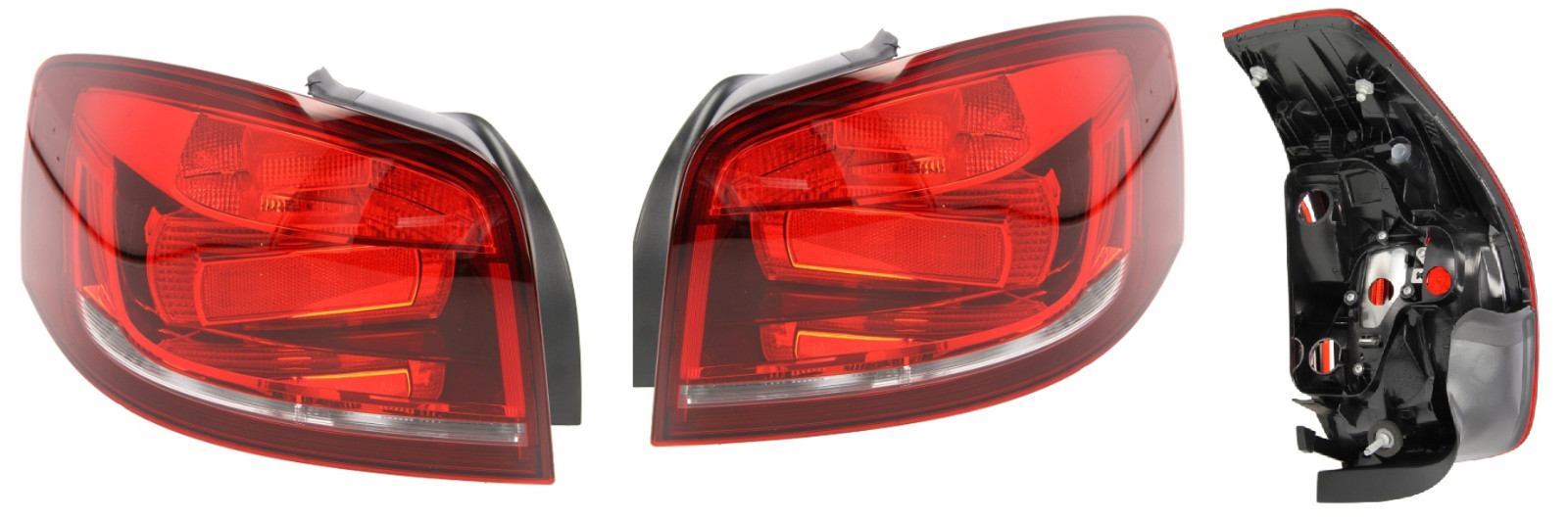Feu arrière Audi A3 8P 3 portes pour remplacer un optique cassé phase 2