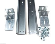Garage Door Track For 7' High Door - Pair of Vertical Sections 76" in Length