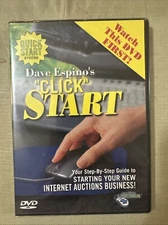 Dave Espino's Click Start - Starting Your New Internet Auctions Business NEW DVD