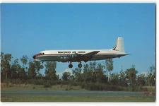 Postcard Airline NORTH AIR CARGO Douglas DC-6A N1027N CC10.