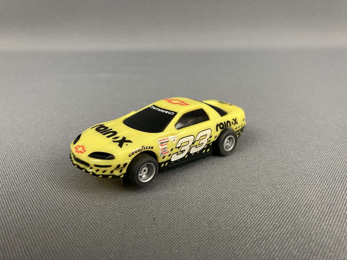 Tyco Rain-X Chevrolet Camaro #33 HP-7 Yellow HO Slot Car Motor