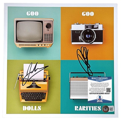Goo Goo Dolls Signed Rarities Album Flat John Rzeznik Autograph Beckett COA Iris