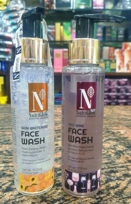 nutriglow face wash