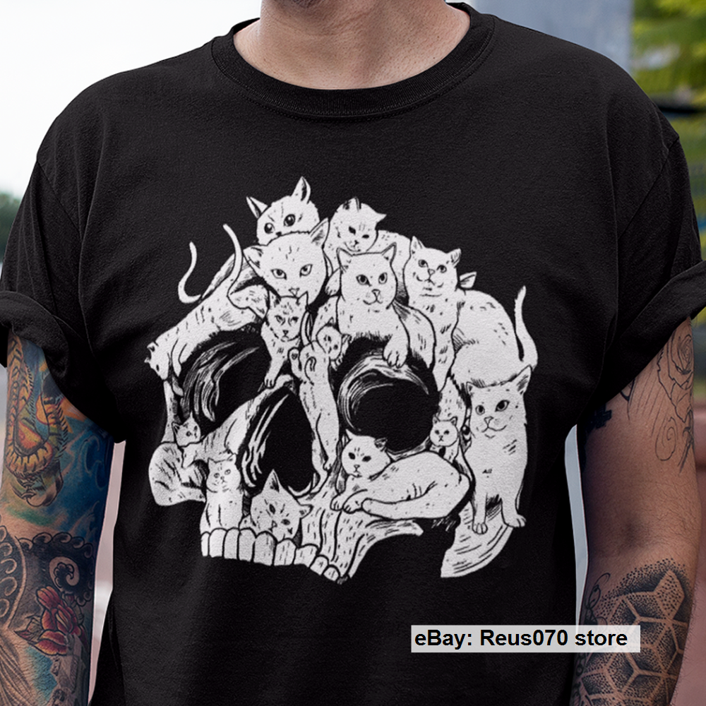 Cat Kitty Kitten Lovers Girl Tattoos Saying Gift Apparel T-Shirt Cat Kitty Kitten Lovers Girl Tattoos Saying Gift Apparel T-Shirt