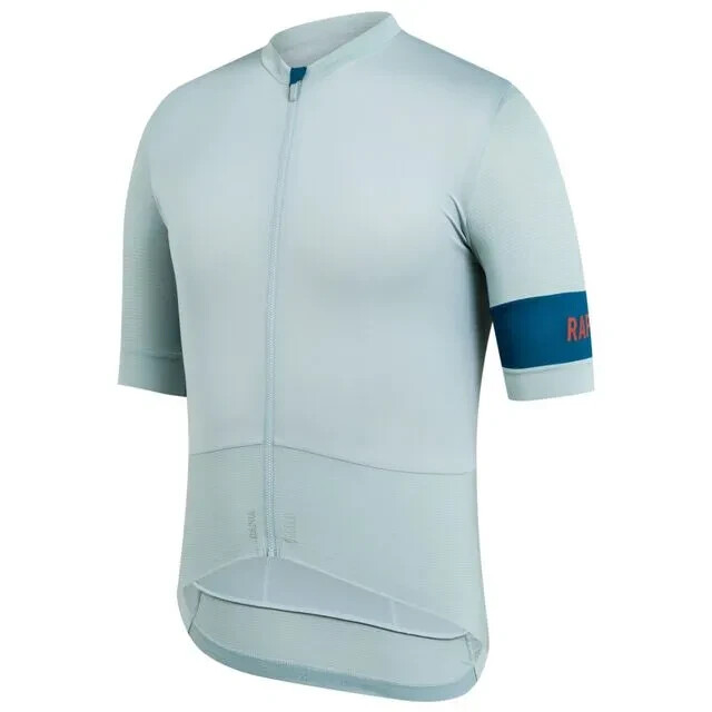 BNWT LIGHT BLUE TEAL RAPHA PRO TEAM SHORT SLEEVE CYCLING JERSEY