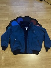 Vintage Lands' End Mens Full Zip Jacket The Squall Blue Size M CHECK MEASUREMEN