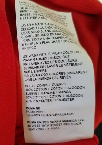 PUMA Kid's Grey Red Black Tshirt Hoodie Pants 3-Piece Set Size XS 5/6 NEW - Picture 7 of 11