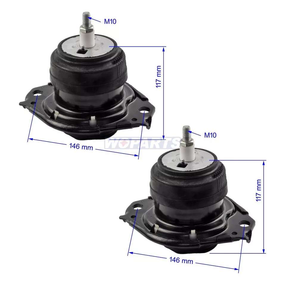2X Montaje de motor delantero apto para Jeep Grand Cherokee 3.0 3.6 5.7 6.4 Foto 2 de 4