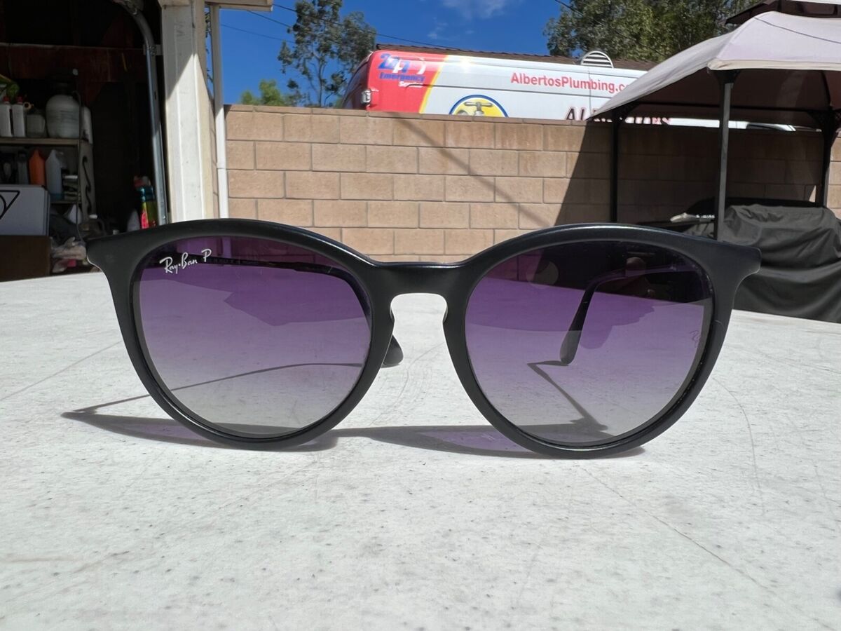 Womens RAYBAN Erika Polarized Sunglasses RB4171 622S/8G 3P Womens RAYBAN Erika Polarized Sunglasses RB4171 622S/8G 3P