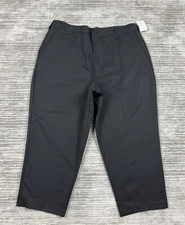 Red Kap Pants Womens Black Work Slacks PT61 22 25