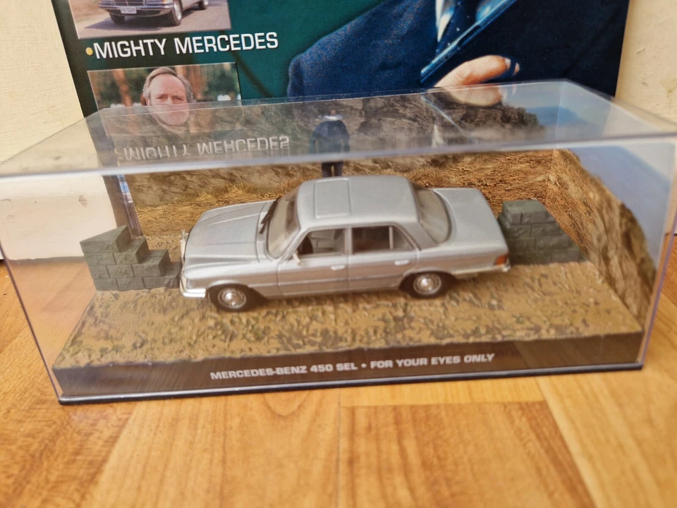 James Bond Coche Colección - Mercedes Benz 450 Sel For Your Eyes Only + Mag #120 - Imagen 2 de 3