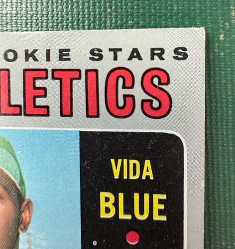 1970 Topps Vida Blue/Gene Tenace Athletics Rookie Stars - Picture 4 of 6
