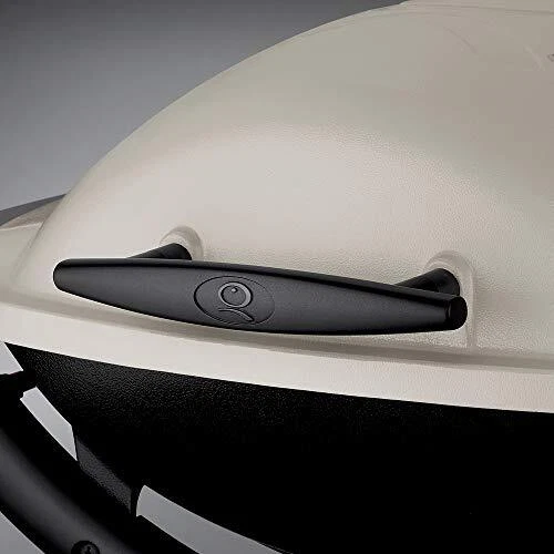 Parrilla de propano líquido Weber Q1000, titanio Foto 3 de 4