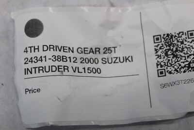A NOS NEW OEM ORIGINAL SUZUKI GT380 T350 T250 GT250 4TH DRIVEN