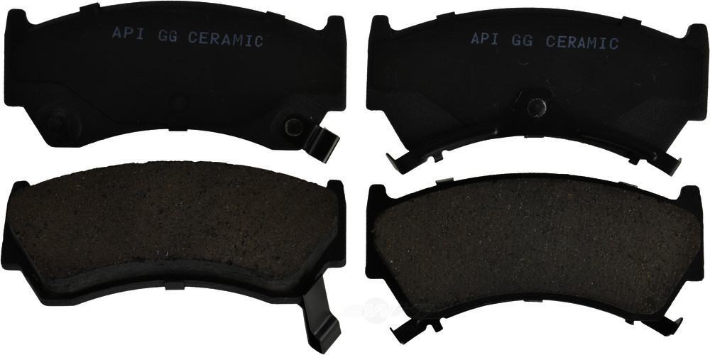 Disc Brake Pad SetPSC Ceramic Disc Brake Pad Front Autopart Intl 1414