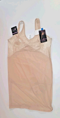 NWT Maidenform Sensously Shaping Color Nude Beige Y4T Size XL  WYOB