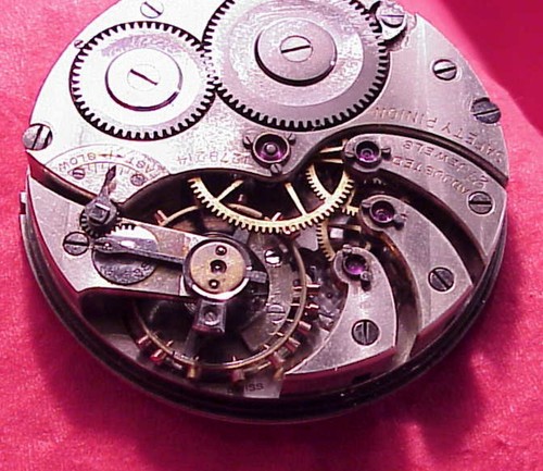 Movimiento Reloj Bolsillo Ferrocarril Palanca Vintage 16s Longines Monarch Express 21J - Imagen 8 de 8
