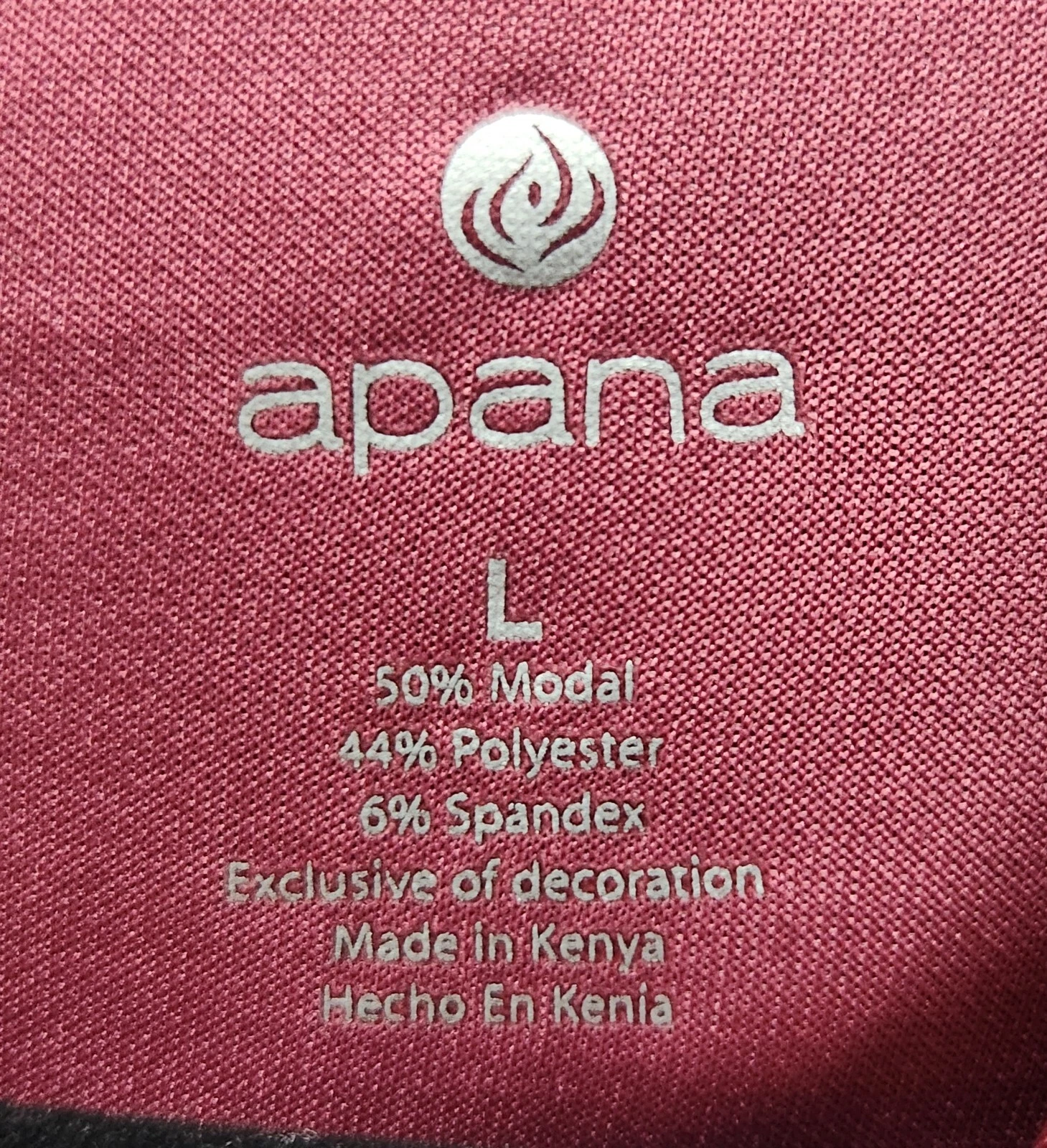 VETEMENTS Felpa con cappuccio donna Maroon Apana leggera grande yoga fitness morbida