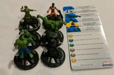 Marvel Heroclix Incredible Hulk Fast Forces 001-006