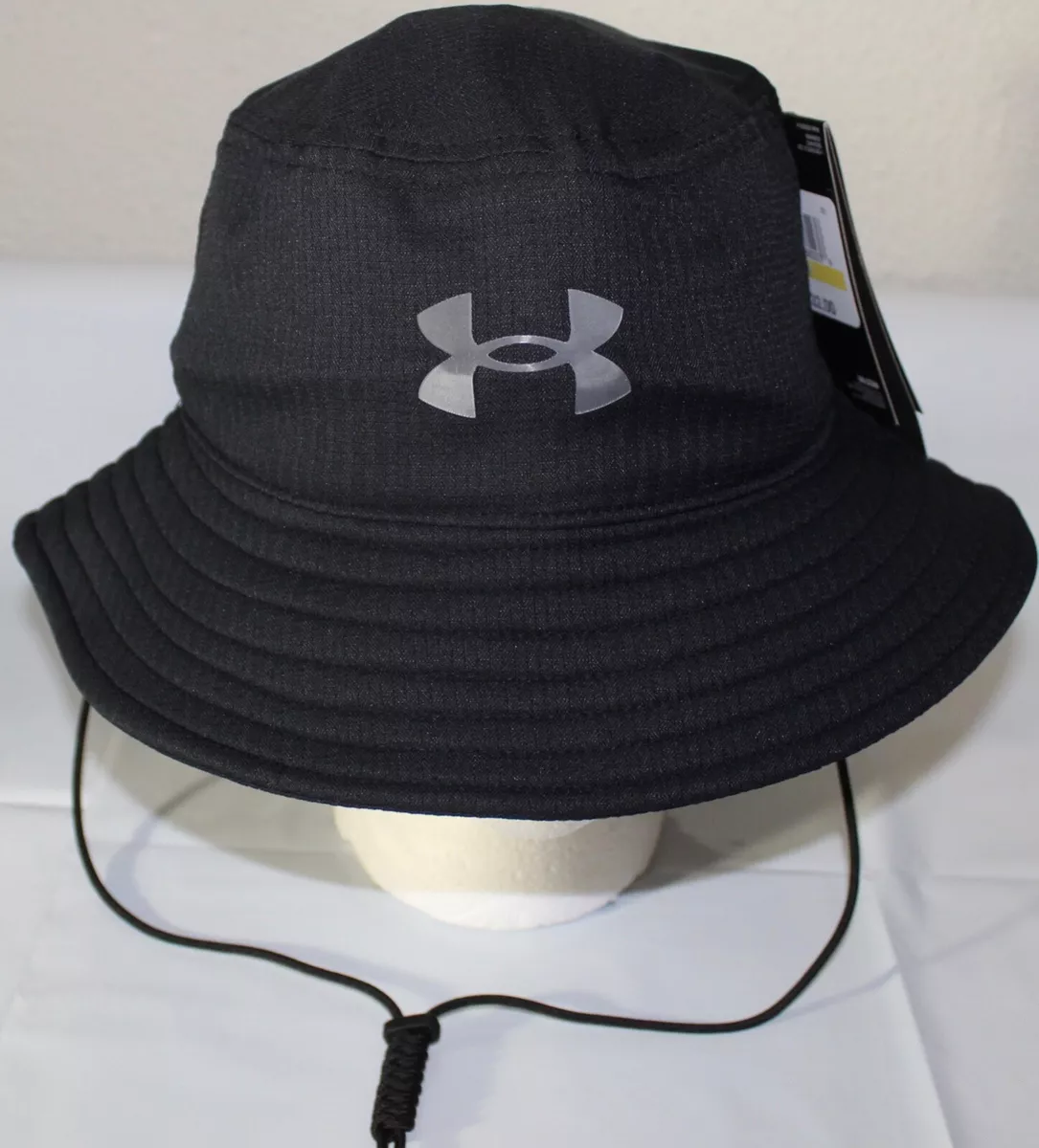 Under Armour Men's UA Iso-Chill ArmourVent Bucket Hat, Black, 1361527 001