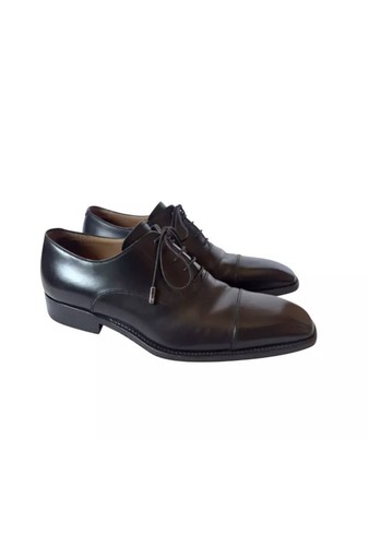 Louis Vuitton Men's Black Leather Lace 