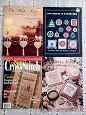 Hardanger Old Hedebo Embroidery Books Lot Chrismons Christmas Ornaments VGC