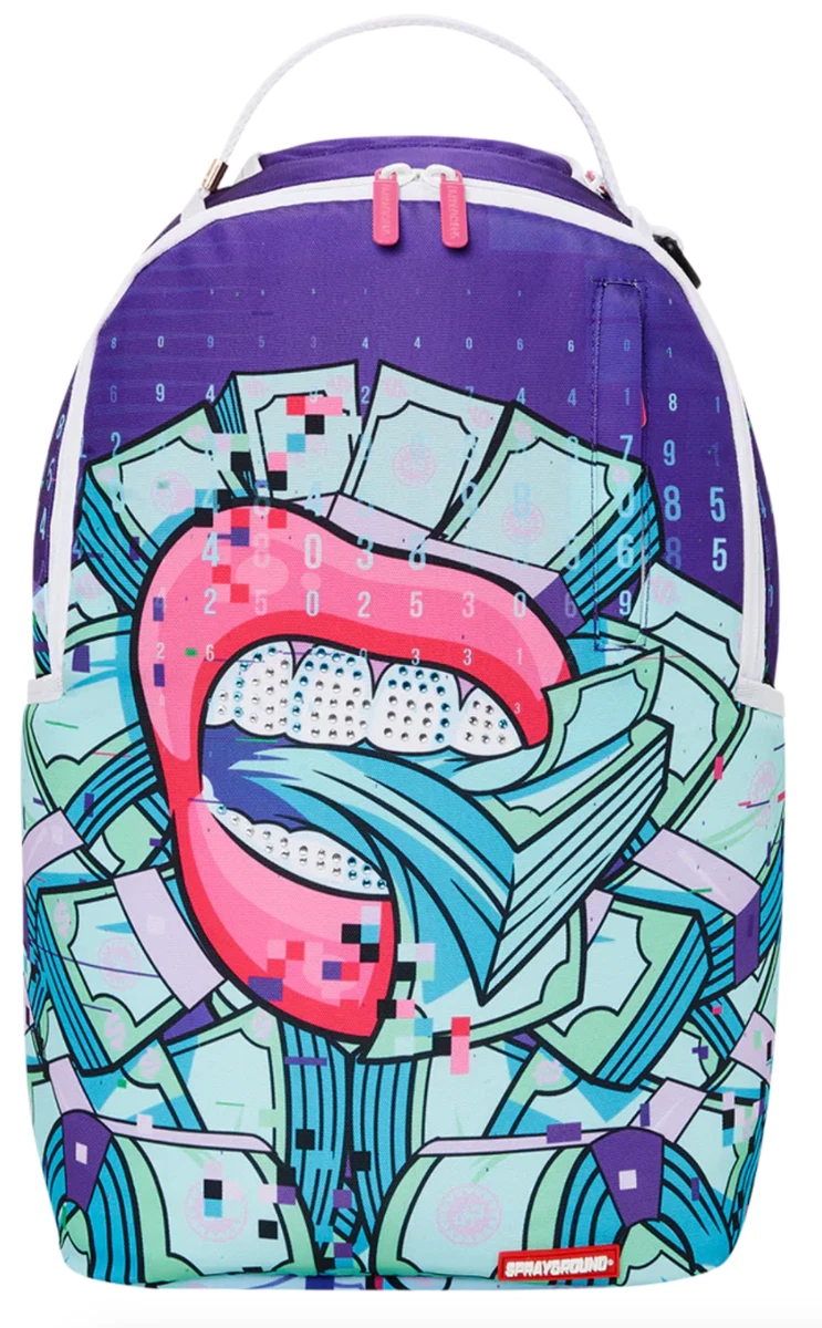 Lips sprayground backpack Clearance