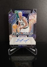 AUTO #'d/99 💥 SAM CASSELL SP 2023-24 Panini Obsidian Galaxy Ink Insert #GI-CAS