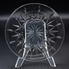 Waterford Crystal Rosslare Bread Plate 6 1/8" - FREE USA SHIPPING